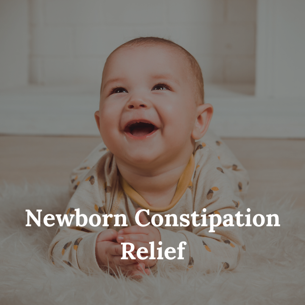 Newborn Constipation Relief
