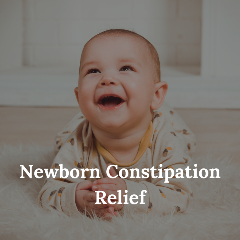 Newborn Constipation Relief