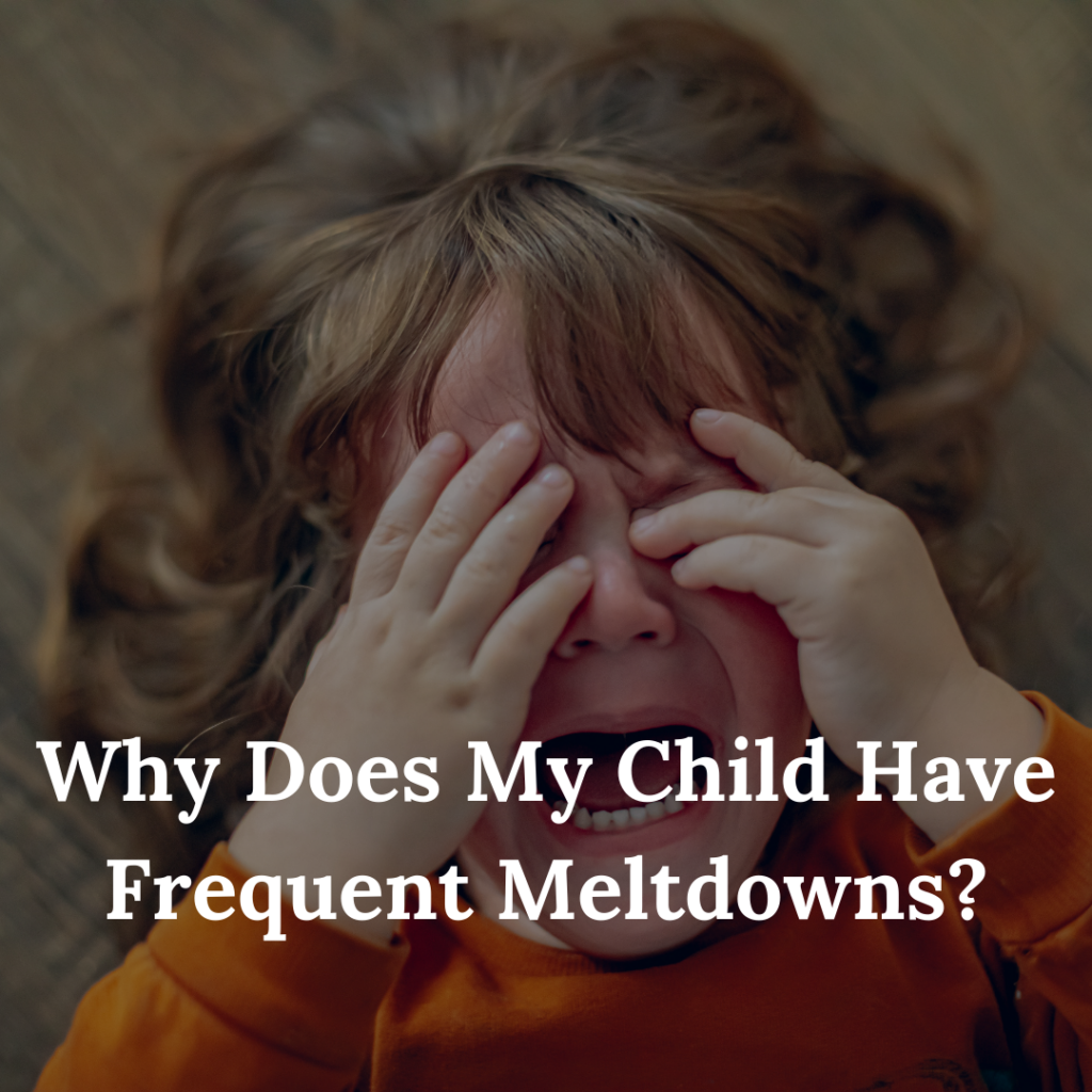 Why Does My Child Have Frequent Meltdowns