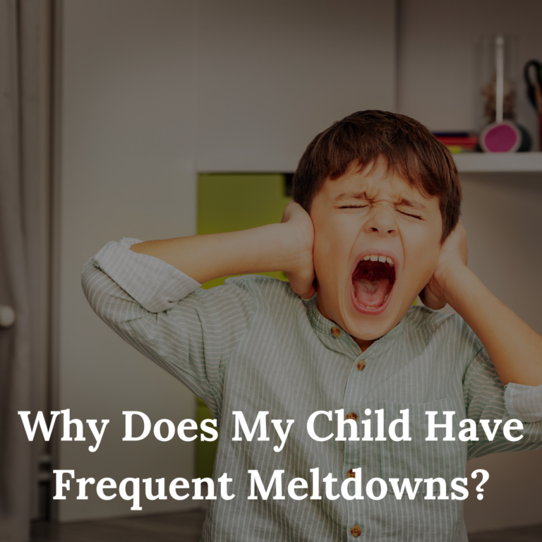 Why Does My Child Have Frequent Meltdowns
