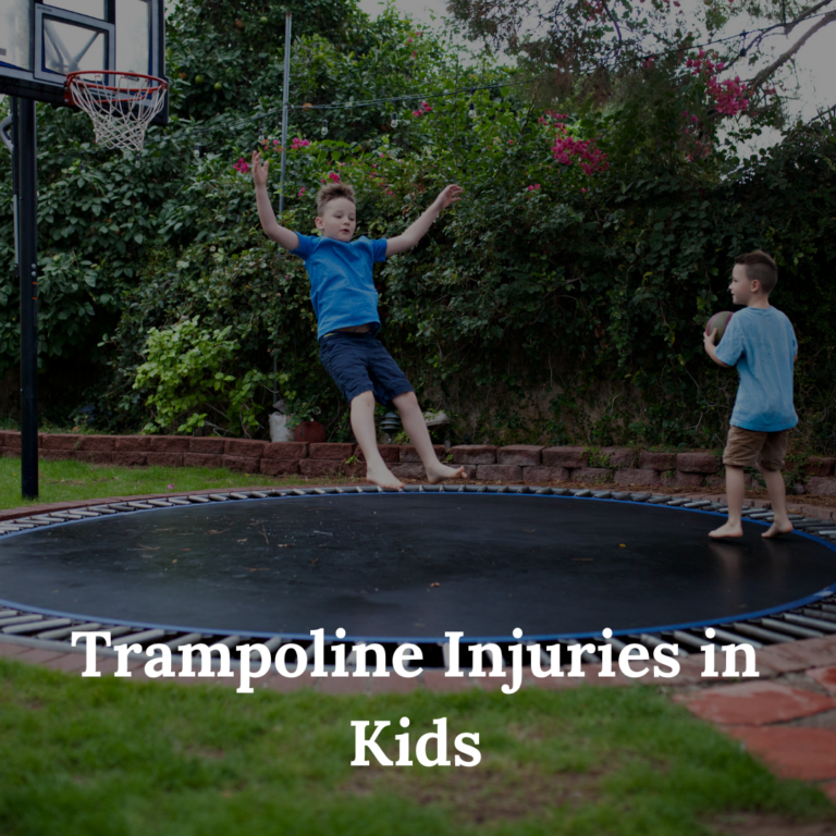 Trampoline Injuries in Kids