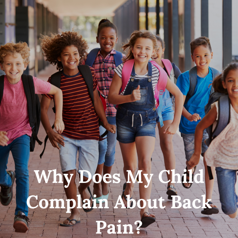 Why Does My Child Complain About Back Pain