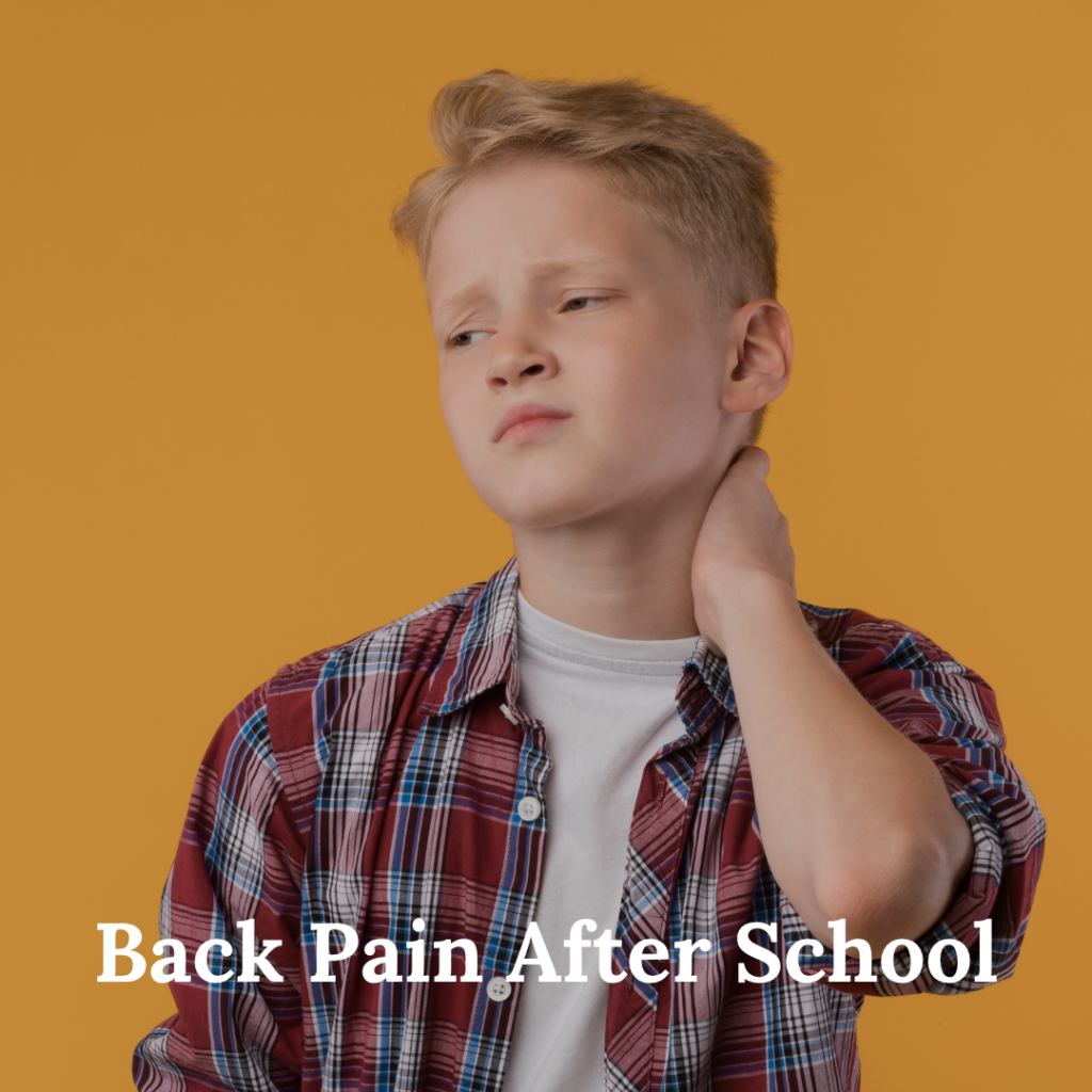 Back Pain After School